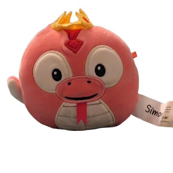 Bendon Simon The Snake Squishy Plush Soft Stuffed Animal 5 Inch Toy - Picture 2 of 8